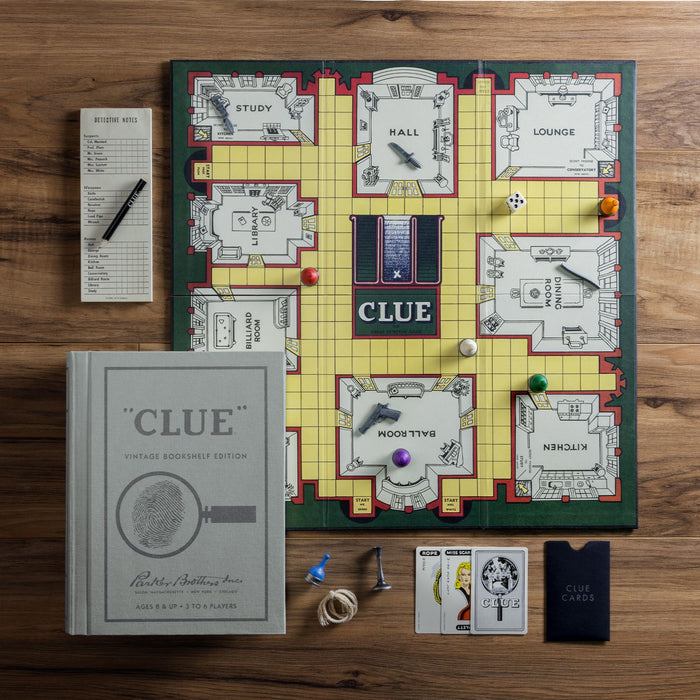 Clue | Vintage Bookshelf Edition