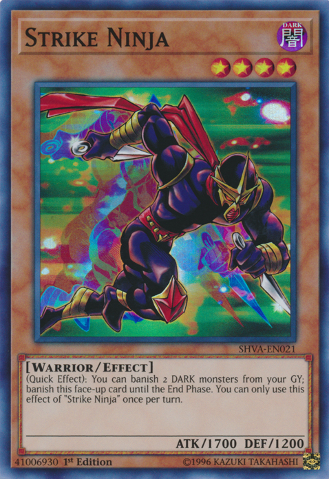 Strike Ninja [SHVA-EN021] Super Rare