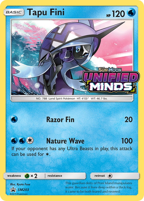 Tapu Fini (SM203) [Sun & Moon: Black Star Promos]