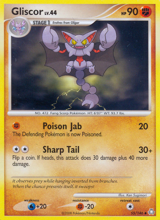 Gliscor (55/146) [Diamond & Pearl: Legends Awakened]