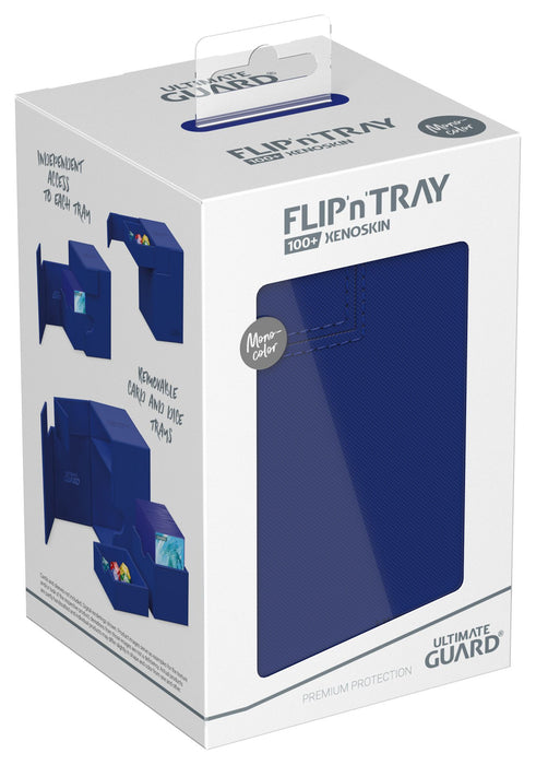 Ultimate Guard | Flip N' Tray Xenoskin | 100+ (Blue)