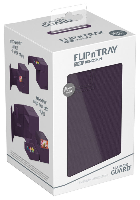 Ultimate Guard | Flip N' Tray Xenoskin | 100+ (Purple)