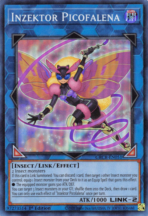 Inzektor Picofalena [GRCR-EN051] Super Rare