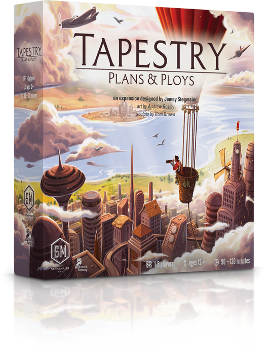 Stonemaier Games | Board Games | Tapestry: Plans & Ploys