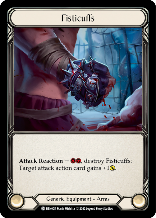Fisticuffs [BEN005] (Outsiders Benji Blitz Deck)