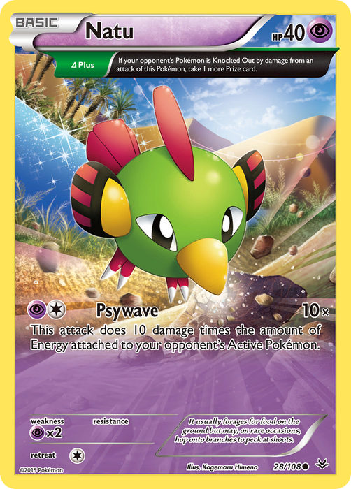 Natu (28/108) [XY: Roaring Skies]