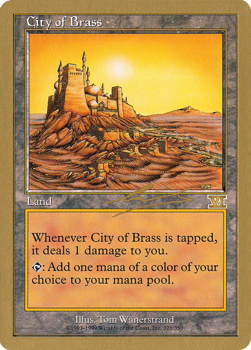 City of Brass (Nicolas Labarre) [World Championship Decks 2000]