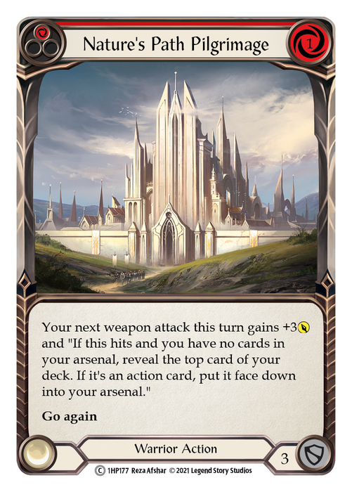 Nature's Path Pilgrimage (Red) [1HP177] (History Pack 1)