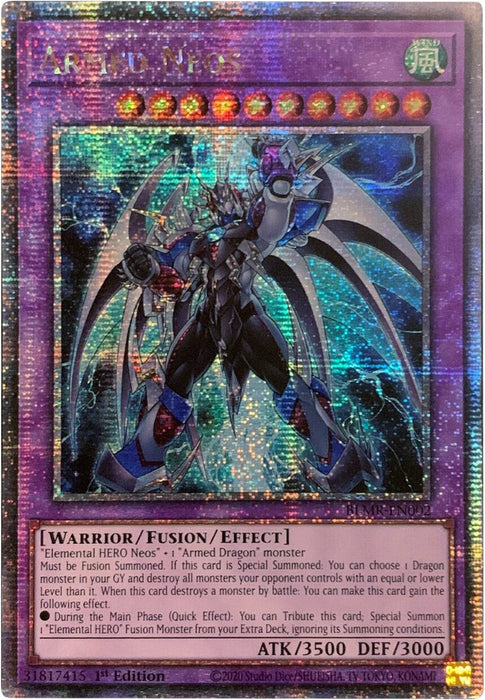 Armed Neos [BLMR-EN002] Quarter Century Secret Rare