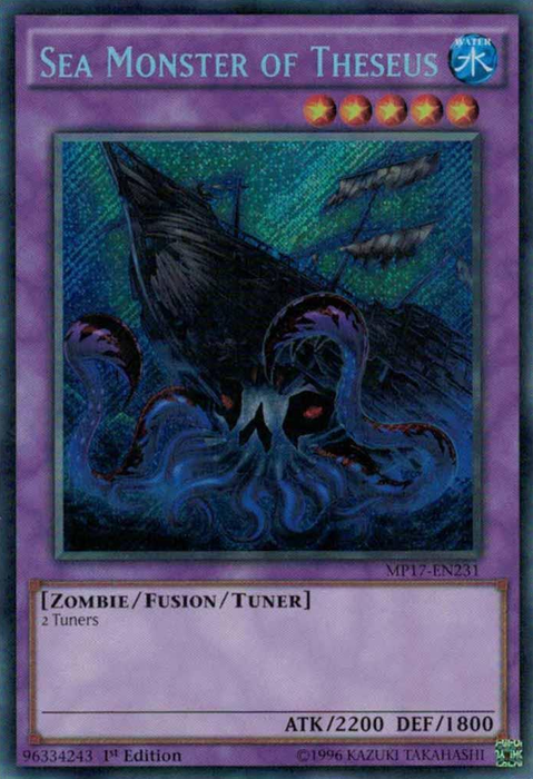 Sea Monster of Theseus [MP17-EN231] Secret Rare