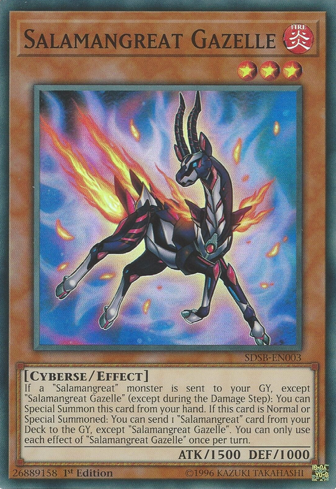 Salamangreat Gazelle [SDSB-EN003] Super Rare