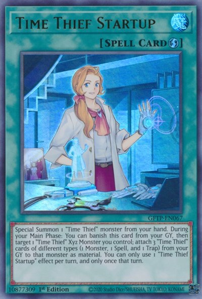 Time Thief Startup [GFTP-EN067] Ultra Rare — Gray Gauntlet Games