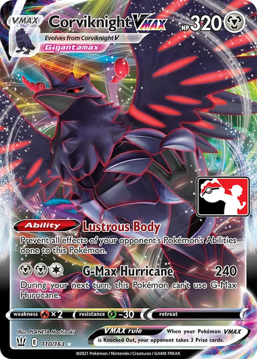 Corviknight VMAX (110/163) [Prize Pack Series One]