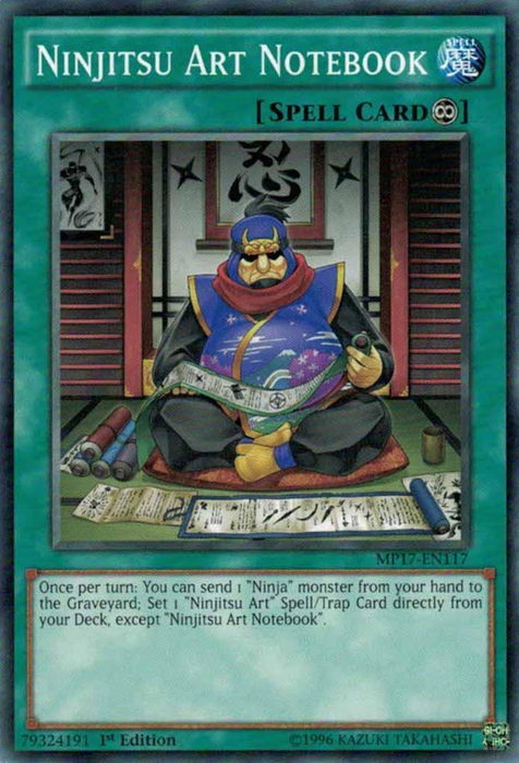Ninjitsu Art Notebook [MP17-EN117] Common