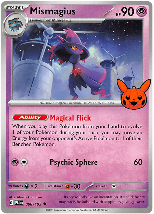 Mismagius (088/193) [Trick or Trade 2023]