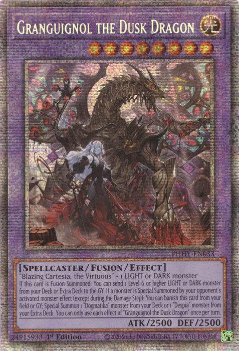 Granguignol the Dusk Dragon [PHHY-EN033] Starlight Rare