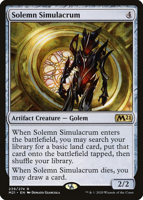 Solemn Simulacrum [Core Set 2021]