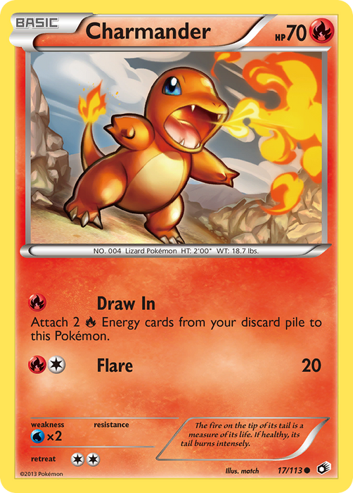 Charmander (17/113) [Black & White: Legendary Treasures]