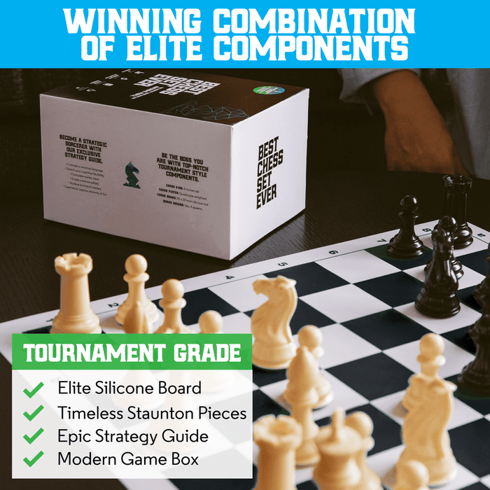 Best Chess Set Ever | Quadruple Weight