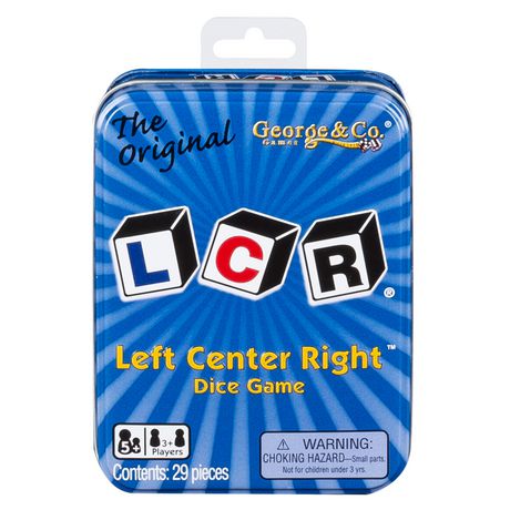 Left Center Right (LCR) Dice Game