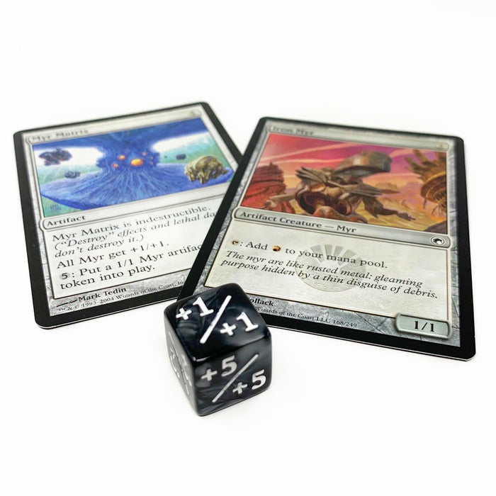 Citadel Black | MTG Buff Dice Counters