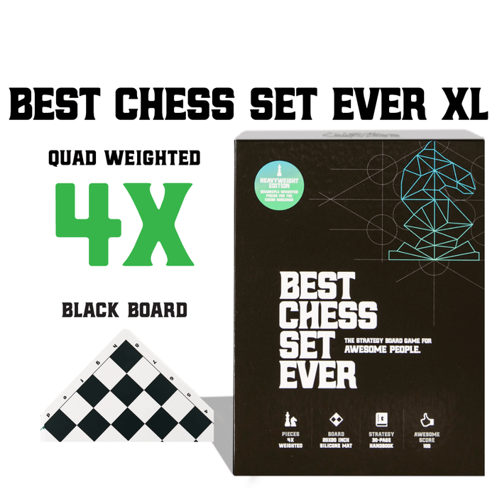 Best Chess Set Ever | Quadruple Weight