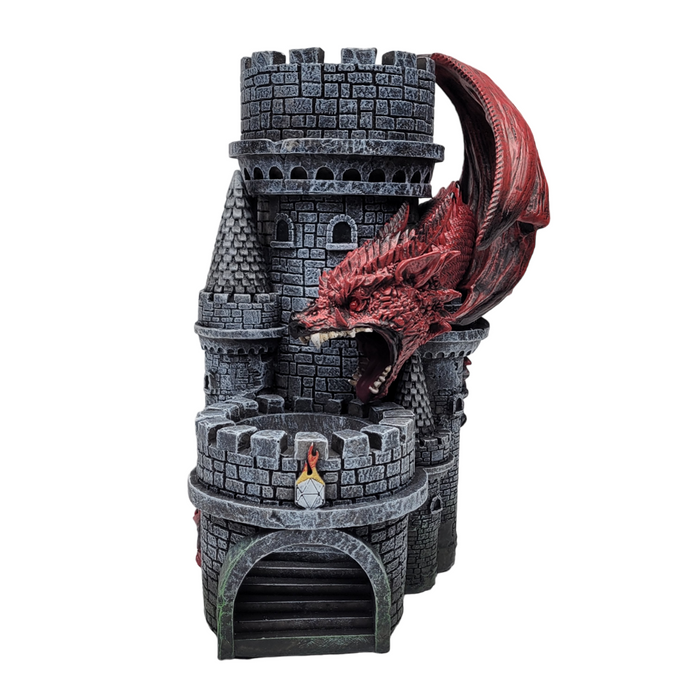 Forged Gaming | Dice Tower | Dragons Keep (Red)