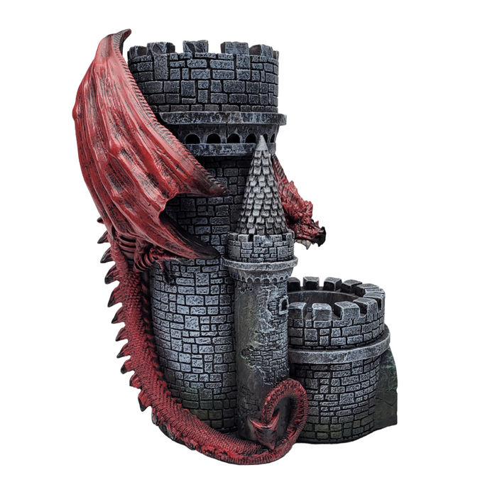 Forged Gaming | Dice Tower | Dragons Keep (Red)