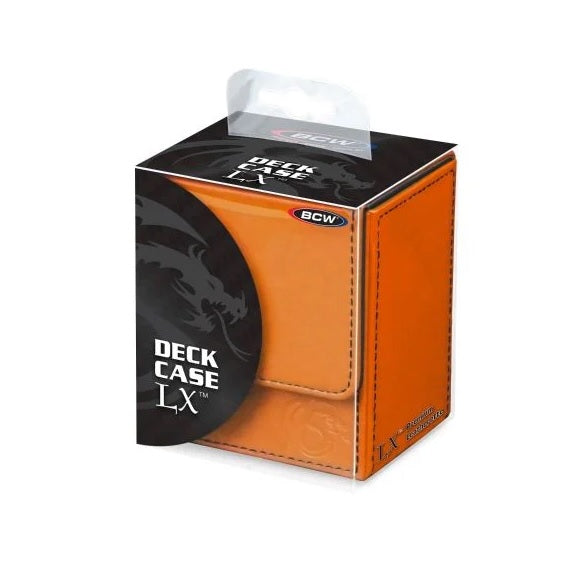 BCW | Deck Box | Deck Case LX (Orange)