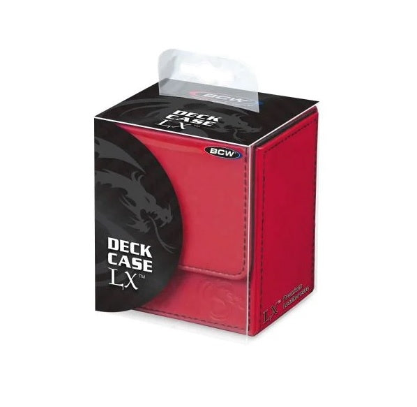 BCW | Deck Box | Deck Case LX (Red)