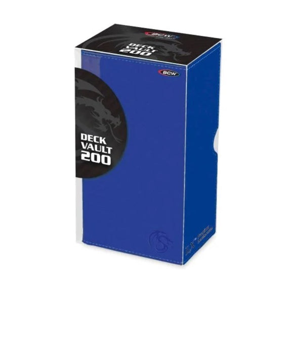 BCW | Deck Box | Deck Vault LX 200 (Blue)