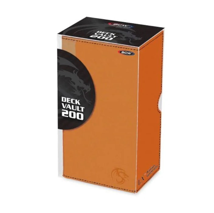 BCW | Deck Box | Deck Vault LX 200 (Orange)