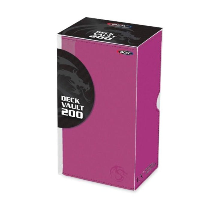 BCW | Deck Box | Deck Vault LX 200 (Pink)