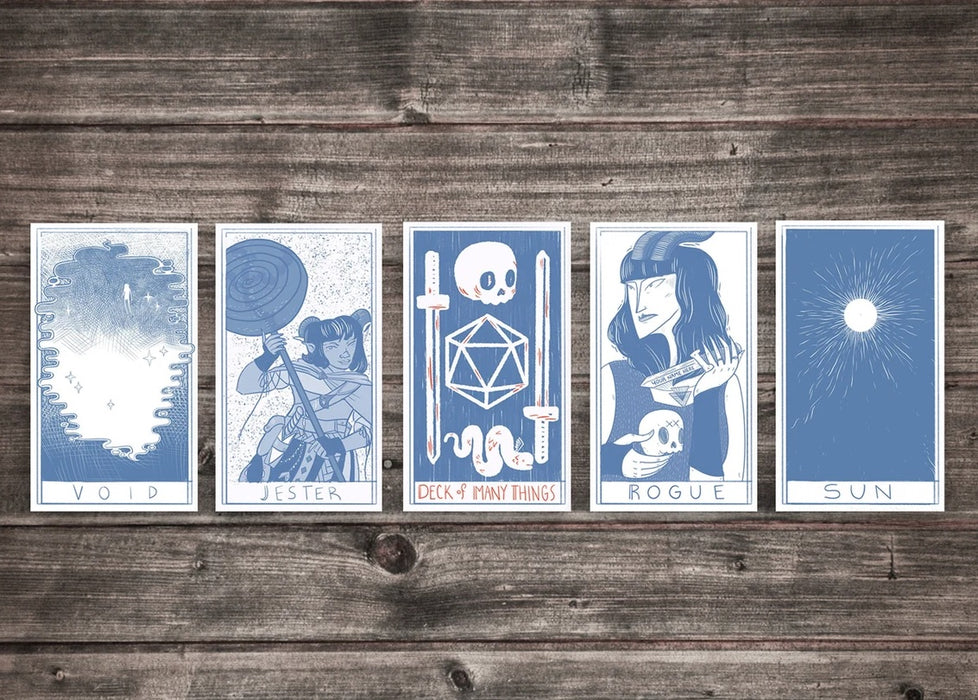 Cat Rocketship | Deck of Many Things | D&D Deck