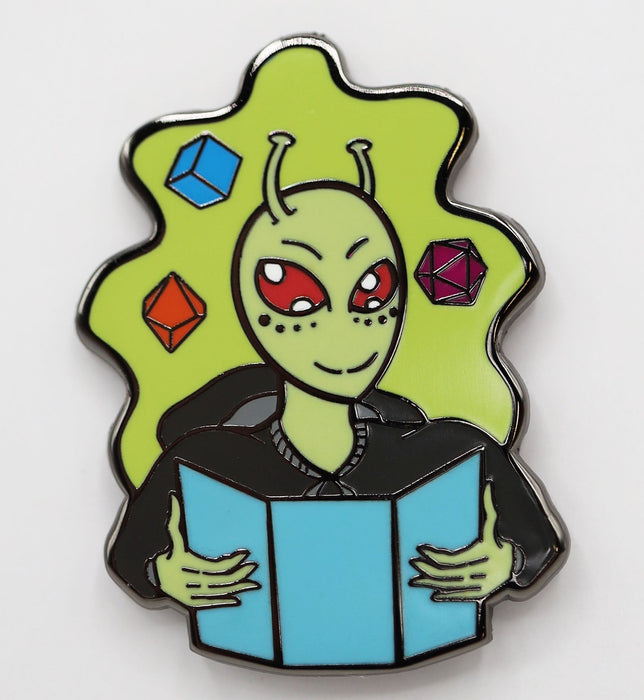 Foam Brain | Enamel Pin | Alien DM