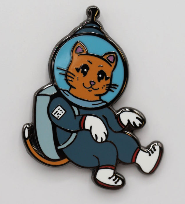 Foam Brain | Enamel Pin | Pet-stronaut