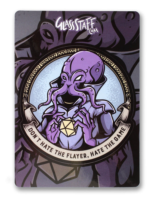 Glass Staff | Vinyl Sticker | Don't Hate the Flayer
