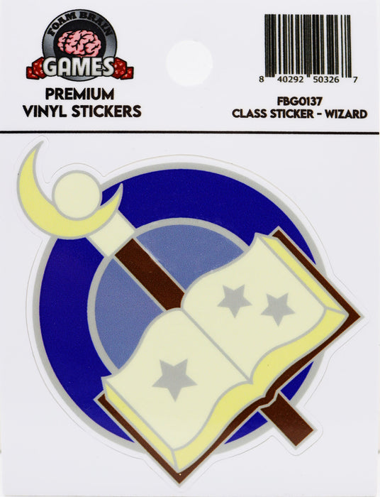 Foam Brain | Class Sticker | Wizard