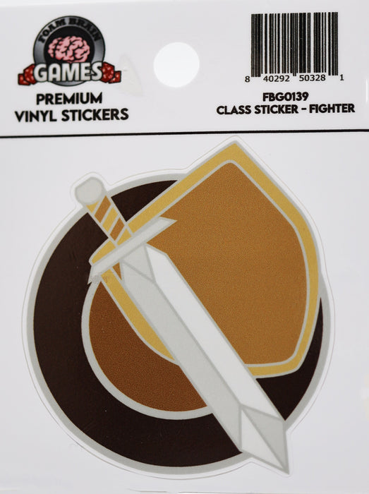 Foam Brain | Class Sticker | Fighter