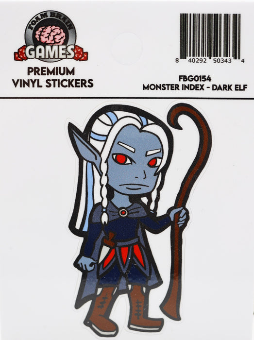 Foam Brain | Monster Index Sticker | Dark Elf