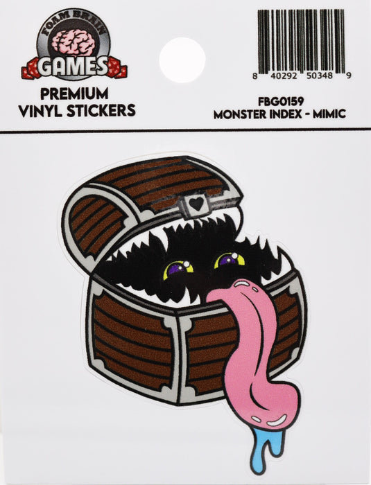 Foam Brain | Monster Index Sticker | Mimic