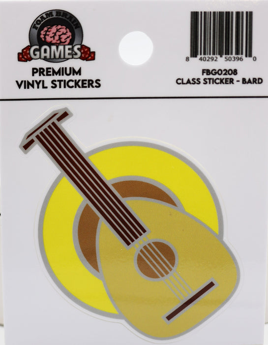 Foam Brain | Class Sticker | Bard