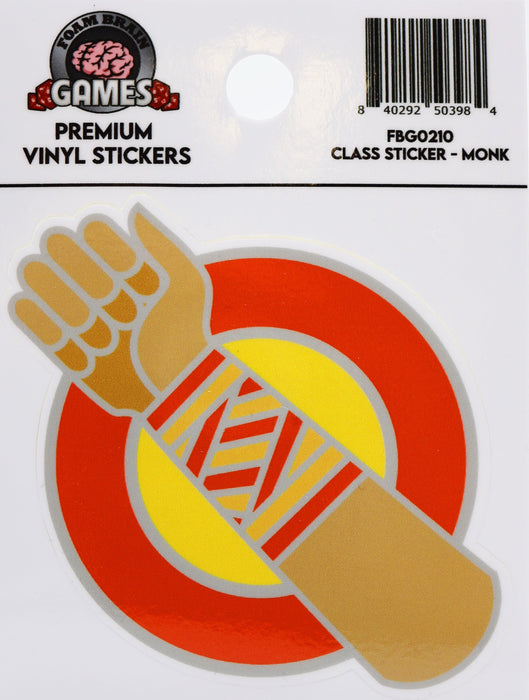 Foam Brain | Class Sticker | Monk