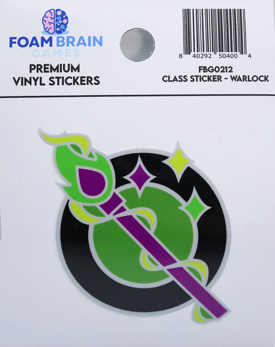 Foam Brain | Class Sticker | Warlock