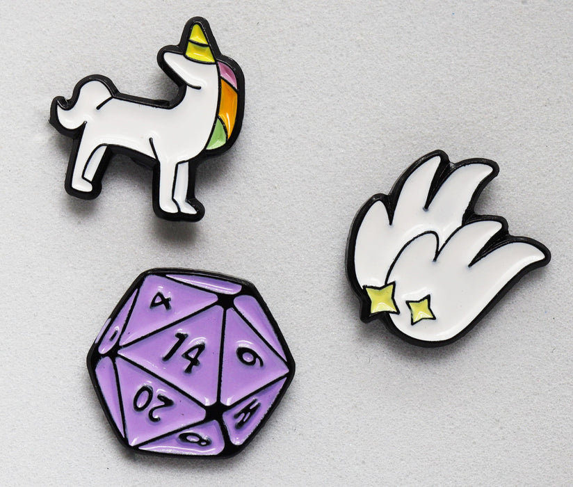 Foam Brain | Mini Enamel Pins | Magic of Flight