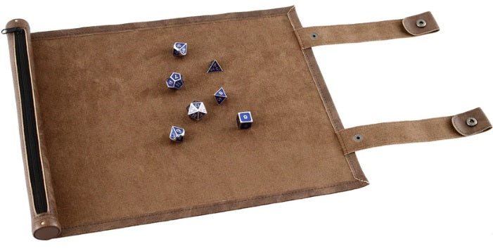 Forged Gaming | Dice Tray | Scroll (Brown)