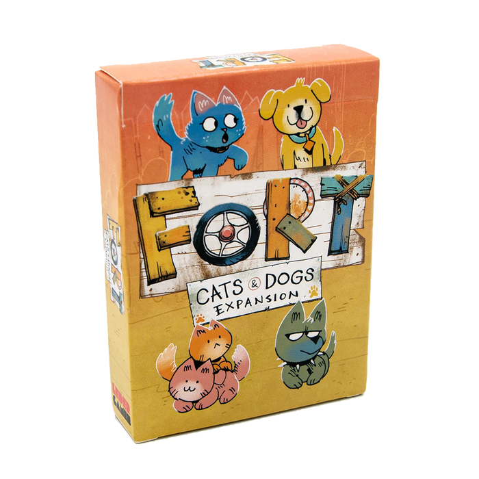 Leder Games | Board Game | Fort: Cats and Dogs Expansion