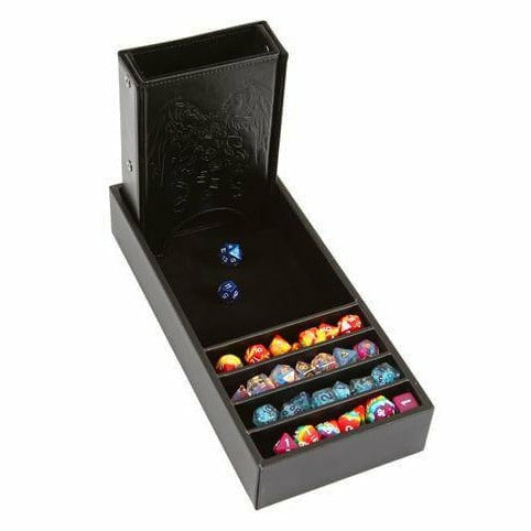 Forged Gaming | Citadel Dice Tower | The Onyx Keep (Black)