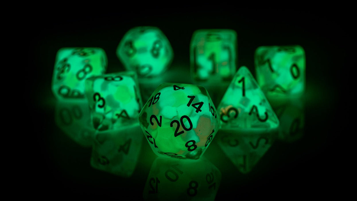 Sirius Dice | Dice Set | Lucky Charms Glowworm