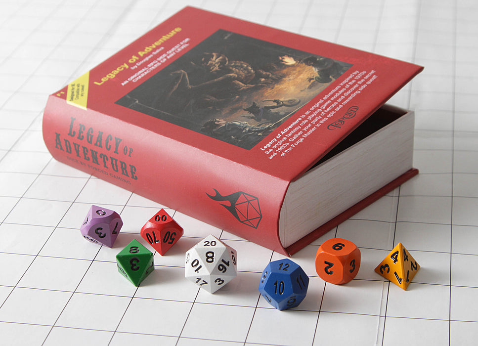 Forged Gaming | Dice Set | Legacy of Adventure